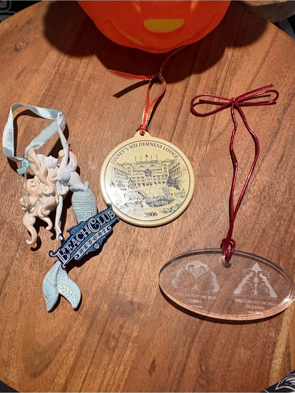 Walt Disney World resorts bundle of christmas ornaments some vintage. ✨